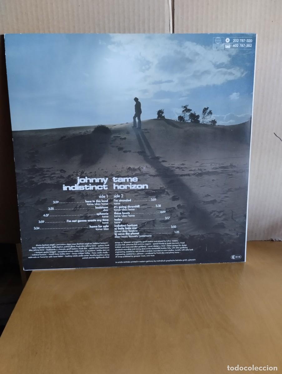 Discos de vinilo: JOHNNY TAME ----- INDISTINCT HORIZON - Foto 2