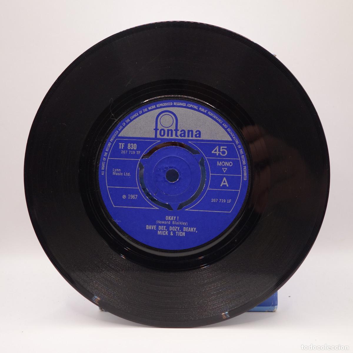 Discos de vinilo: DAVE DEE DOZY BEAKY MICK & TICH - OKAY - Foto 3