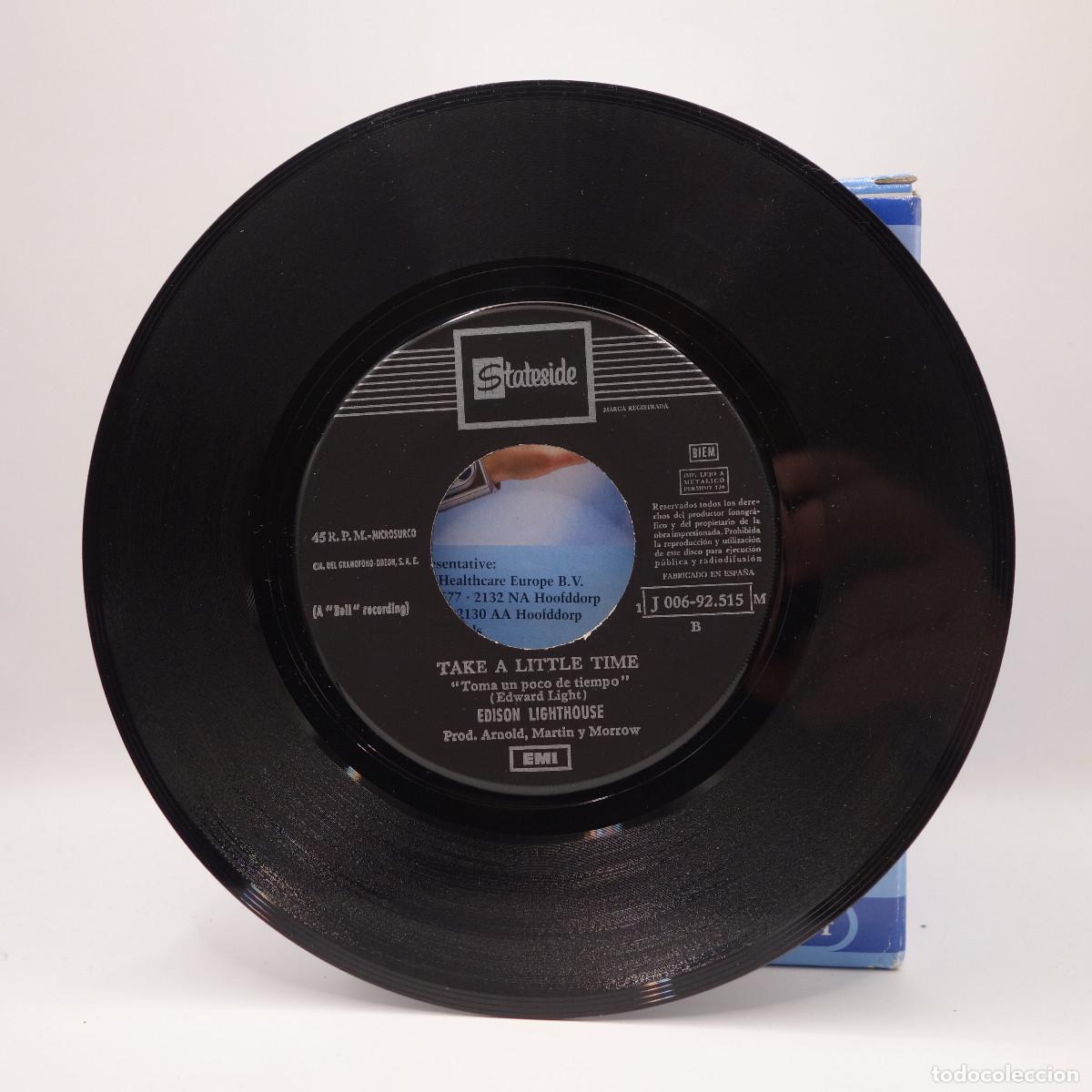 Discos de vinilo: EDISON LIGHTHOUSE - WHATS HAPPENING - Foto 5