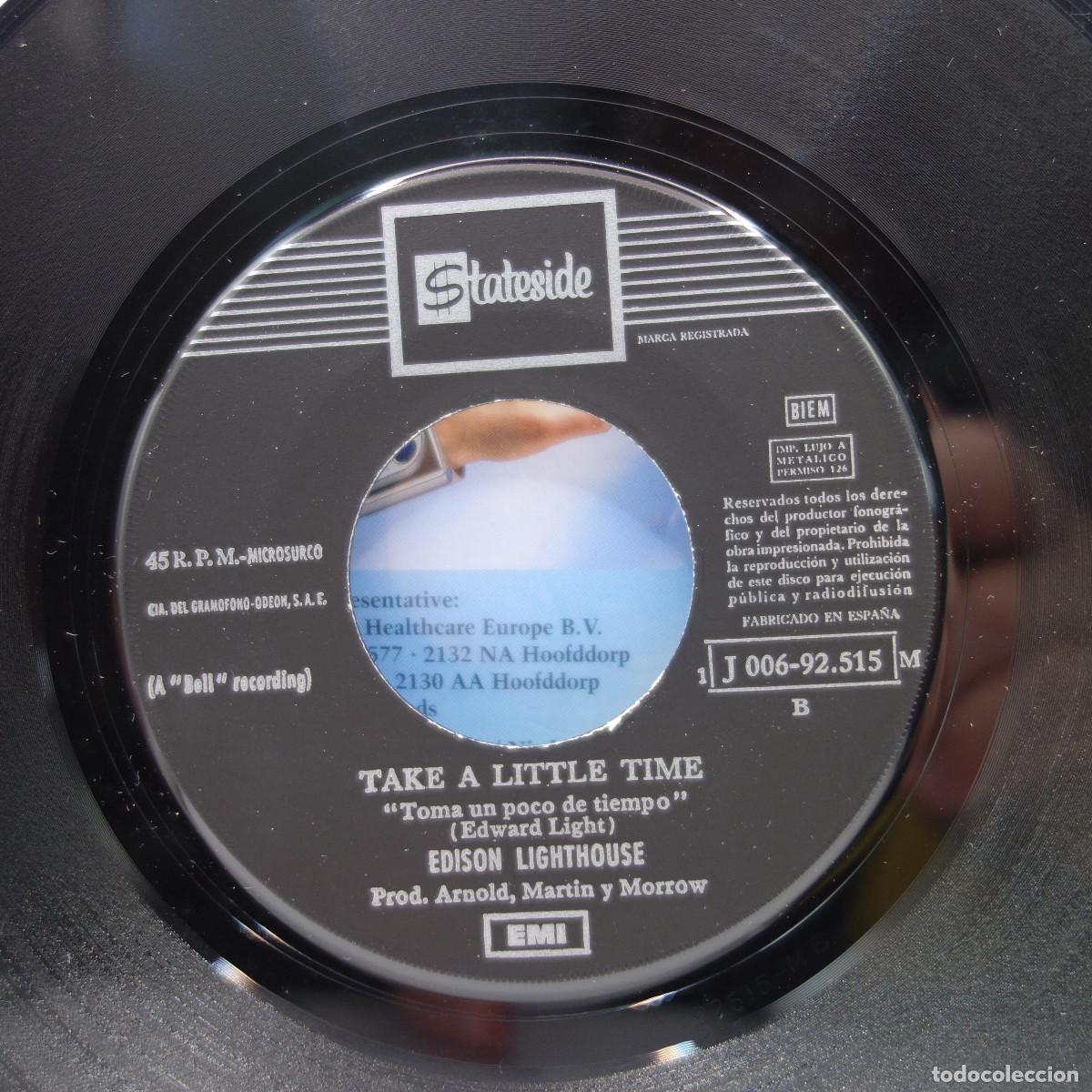 Discos de vinilo: EDISON LIGHTHOUSE - WHATS HAPPENING - Foto 6