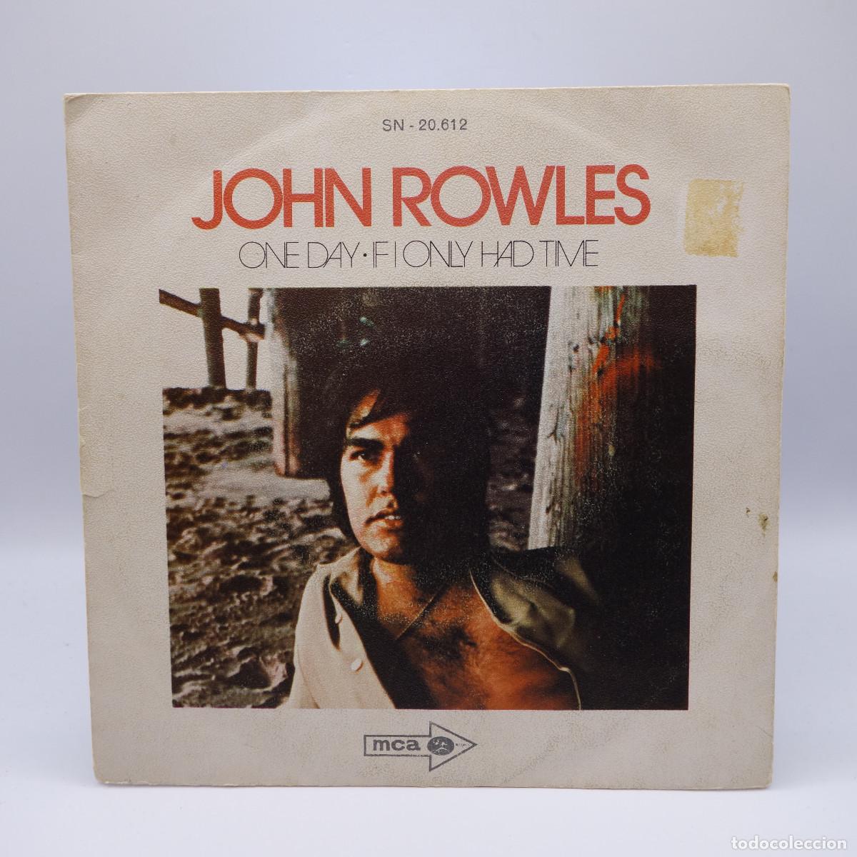 Discos de vinilo: JOHN ROWLES - IF I ONLY HAD TIME - Foto 1