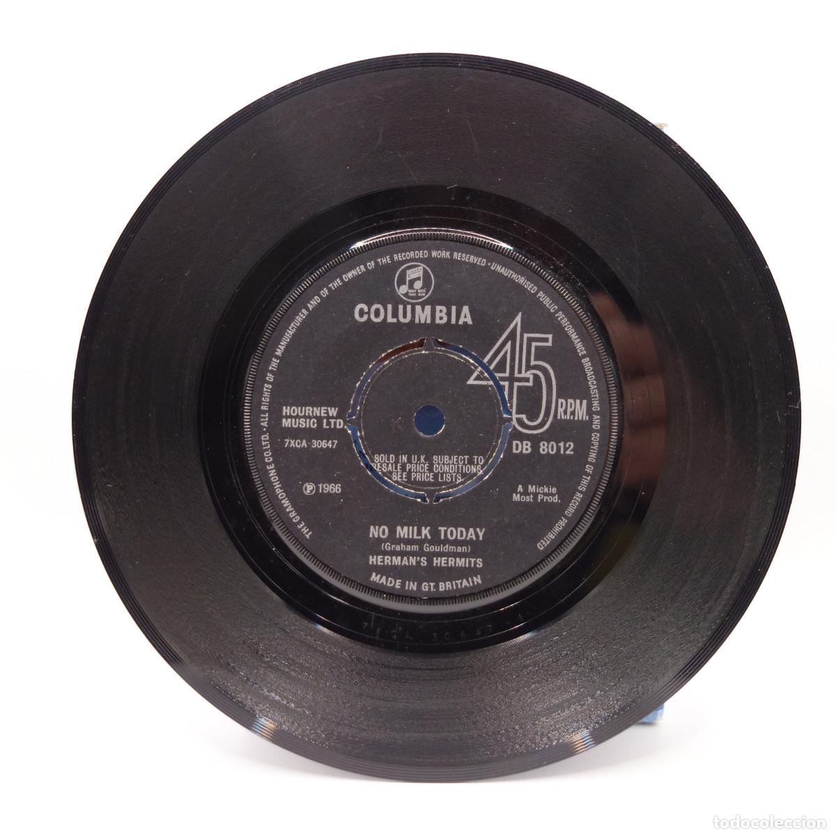 Discos de vinilo: HERMANS HERMITS - NO MILK TODAY - Foto 3