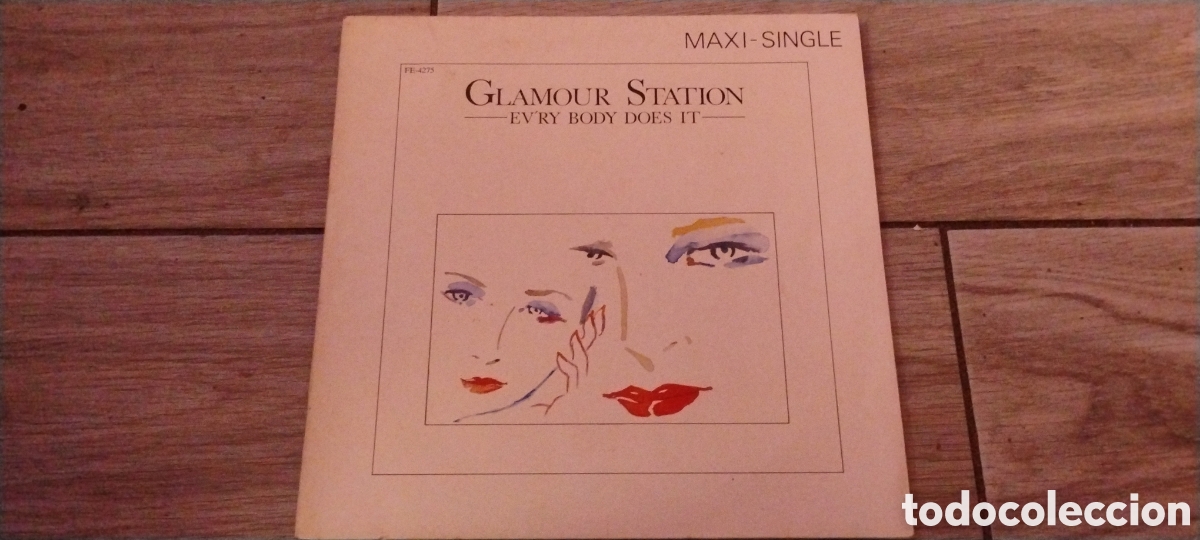 Discos de vinilo: GLAMOUR STATION-EVRY BODY DOES IT-MAXI-IB - Foto 1