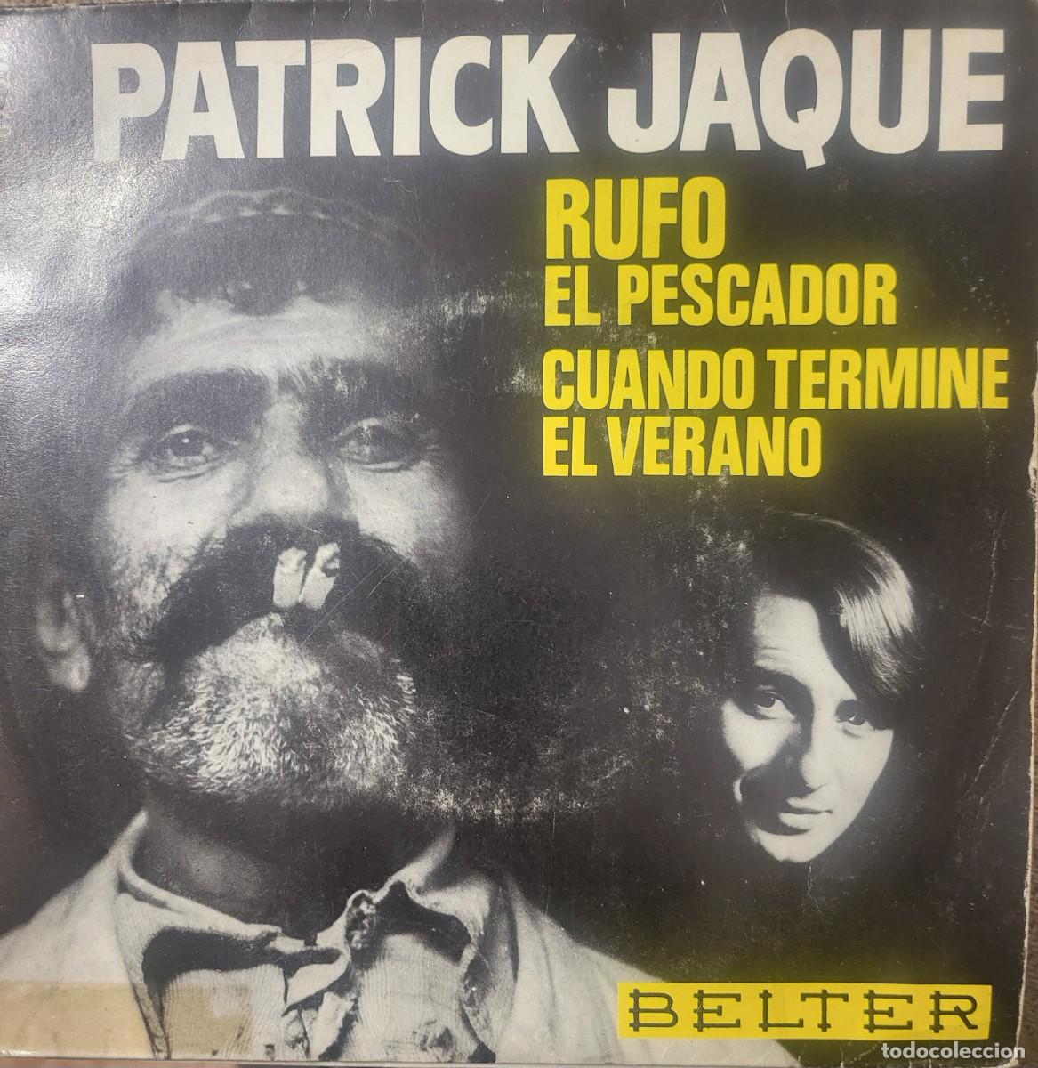 Discos de vinilo: Patrick Jaque single sello Belter editado en Espa&ntilde;a a&ntilde;o 1966... - Foto 1
