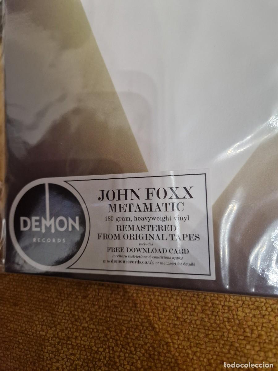 Discos de vinilo: John Foxx &rdquo;Metamatic&rdquo; LP Vinilo Nuevo - Foto 2