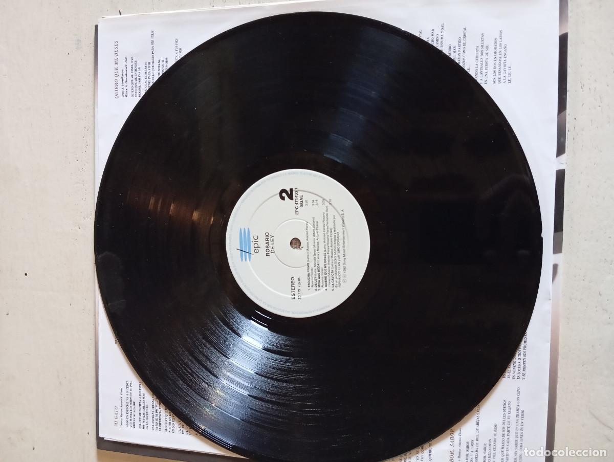 Discos de vinilo: ROSARIO - DE LEY - EPIC - 1992 - Foto 8