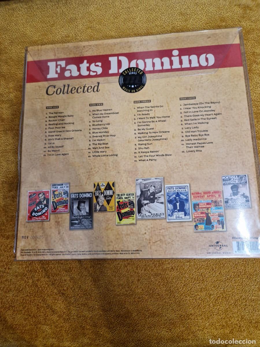 Discos de vinilo: Fats Domino &rdquo;Collected&rdquo; 2LPs Vinilo Nuevo - Foto 2