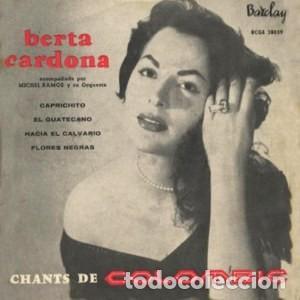 Discos de vinilo: Berta Cardona &lrm;- Chants De Colombie (EP Vinilo) - Foto 1