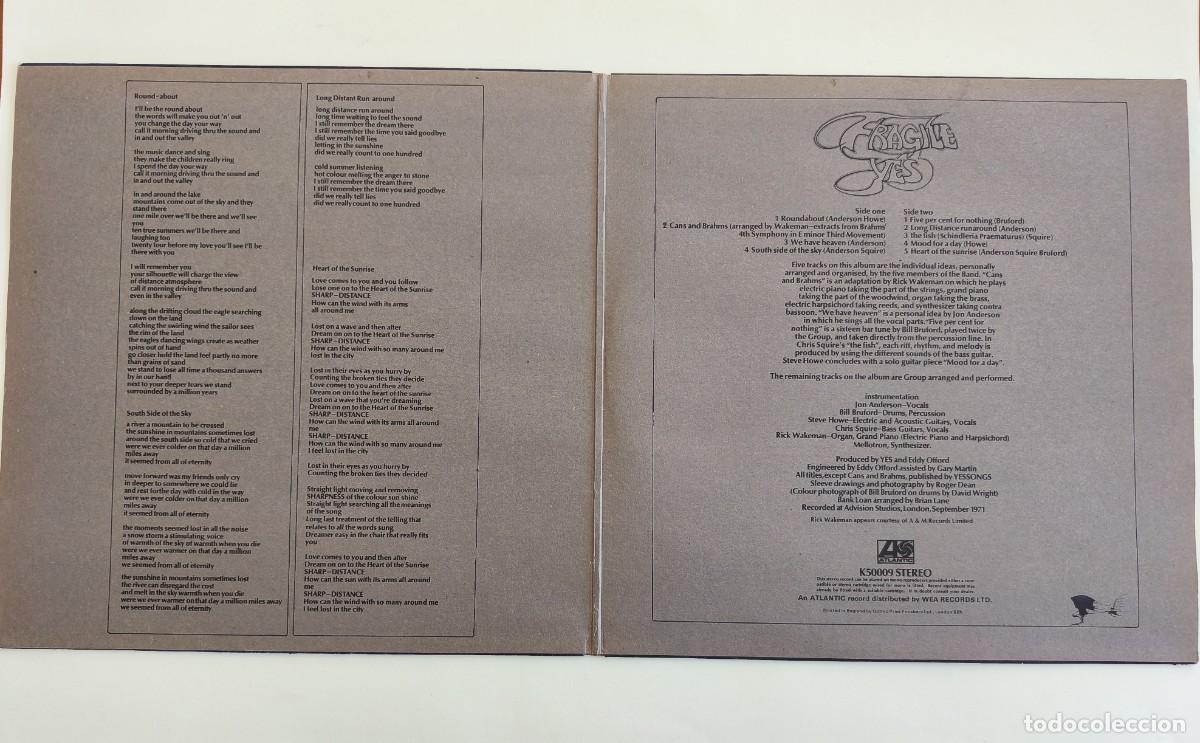 Discos de vinilo: Yes &ndash; Fragile --------------- - Foto 3
