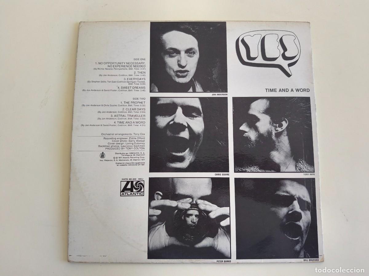 Discos de vinilo: Yes &ndash; Time And A Word - Foto 2