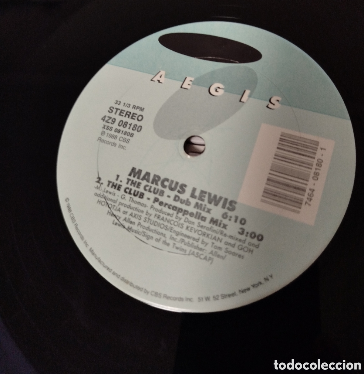 Discos de vinilo: Marcus Lewis - The club - Foto 3