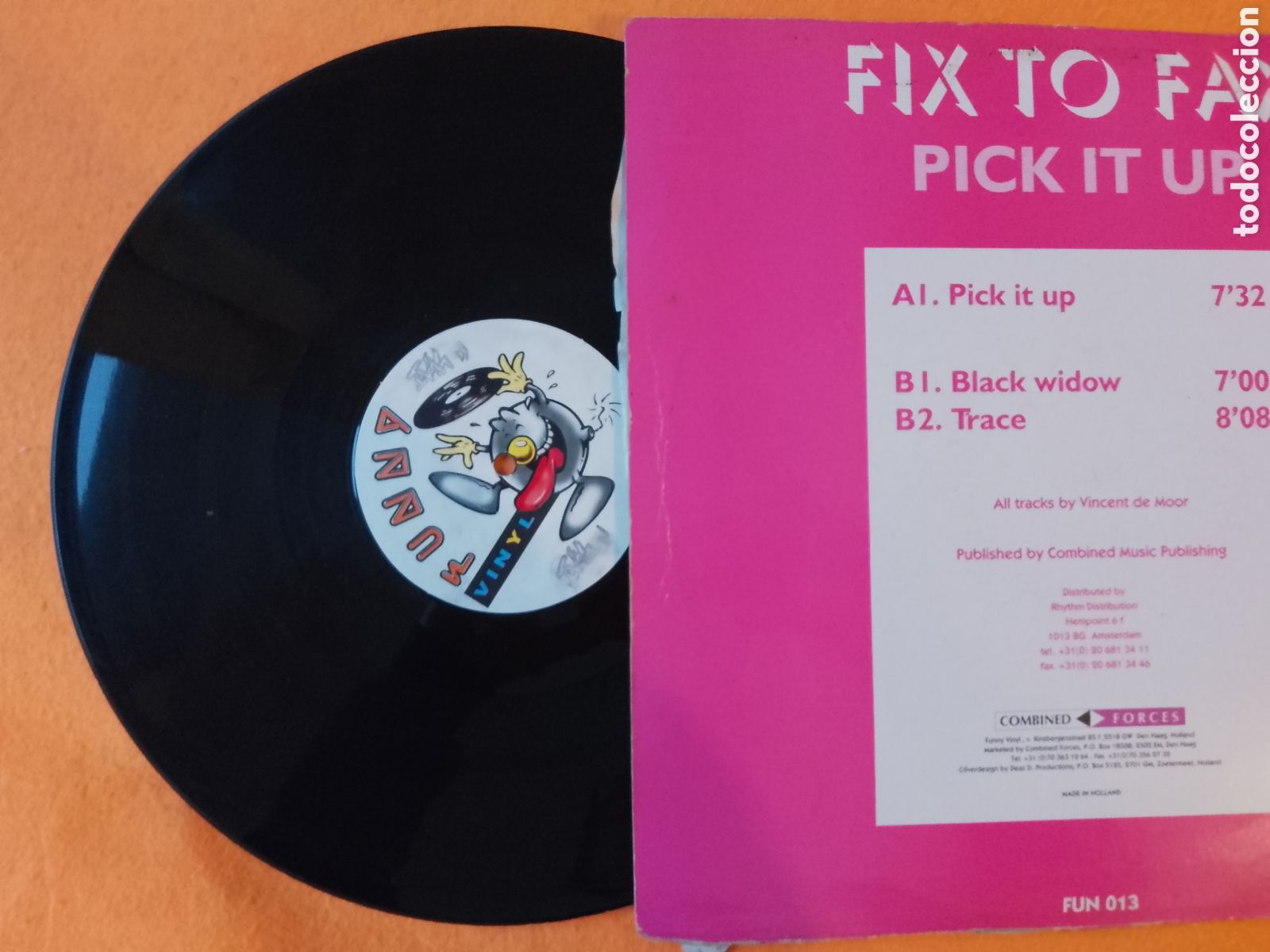 Discos de vinilo: FIX TO FAX - PICK IT UP - Foto 2