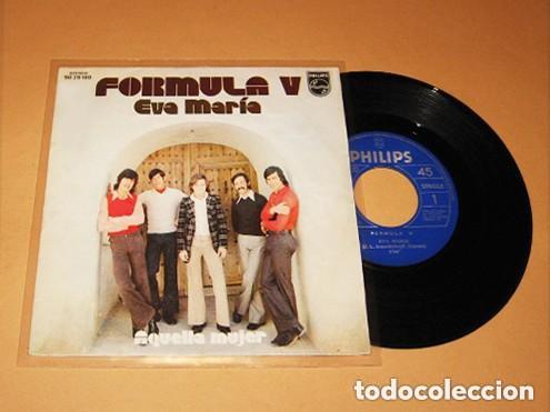 Discos de vinilo: FORMULA V - EVA MARIA / AQUELLA MUJER - SINGLE - 1973 - Foto 1