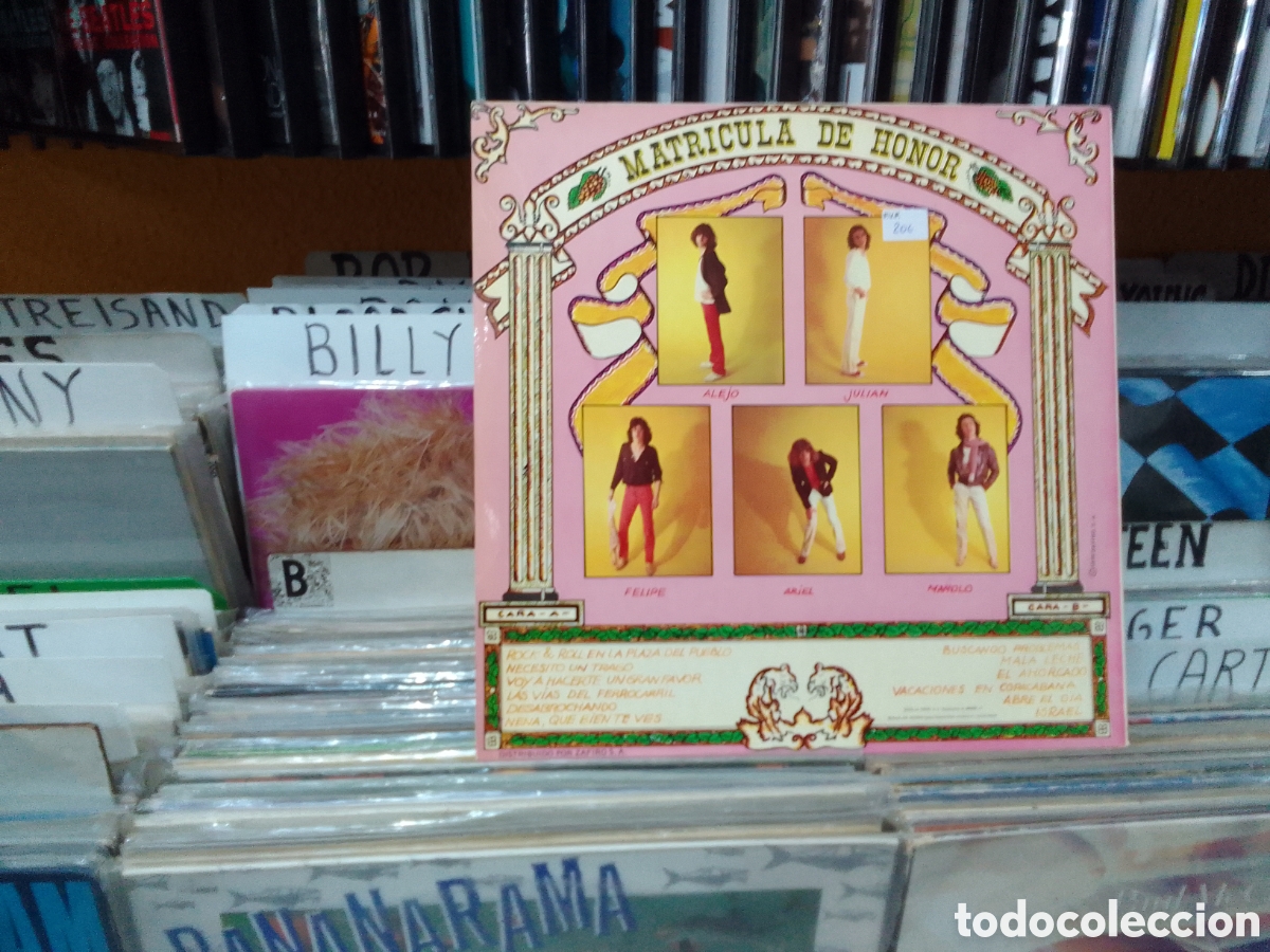 Discos de vinilo: Matr&iacute;cula de honor, tequila - Foto 2