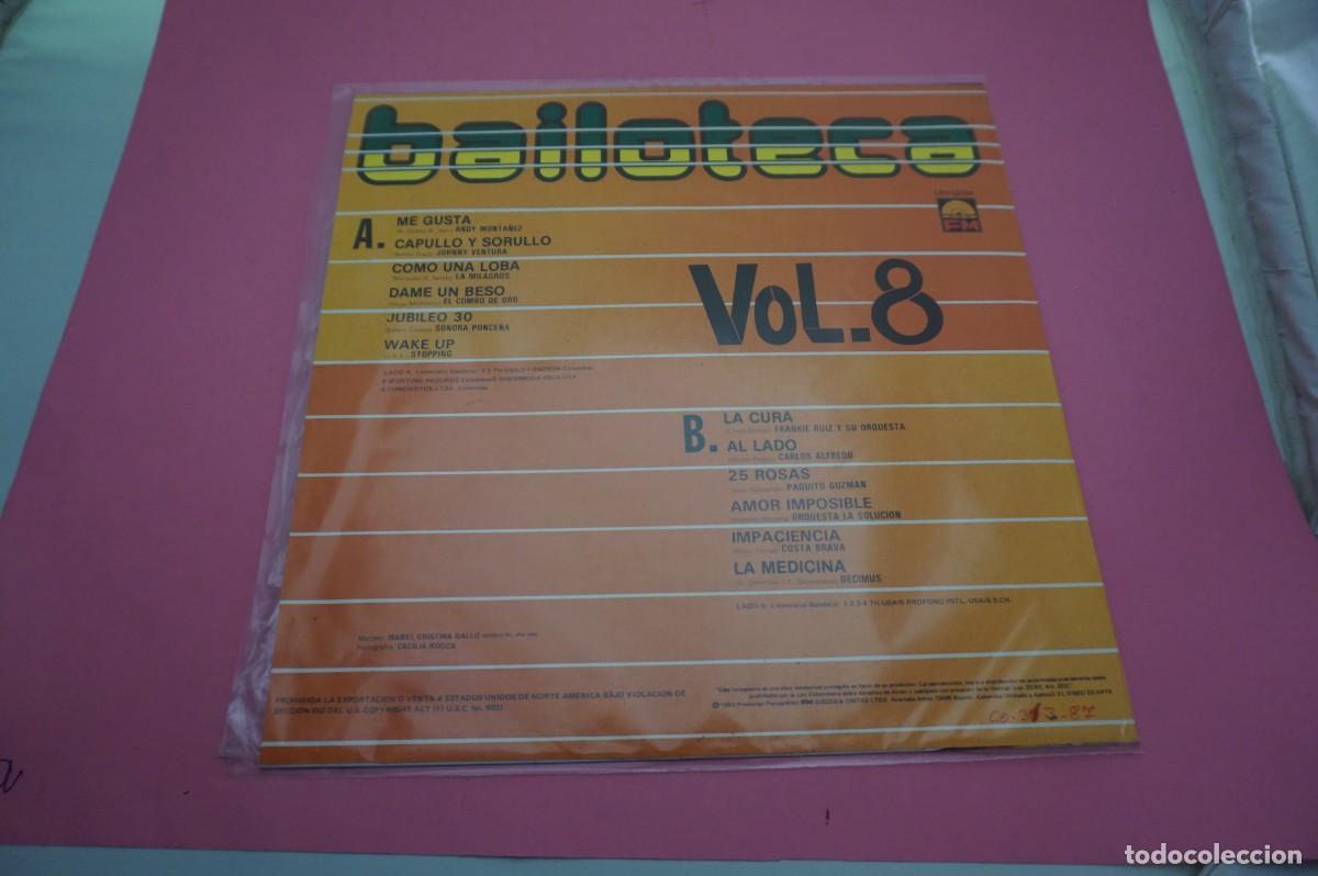 Discos de vinilo: LP - BAILOTECA VOL. 8 - DISCO COMO NUEVO - Foto 3