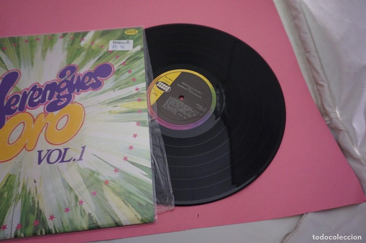 Discos de vinilo: LP - MERENGUES DE ORO VOL. 1 - DISCO COMO NUEVO - Foto 2