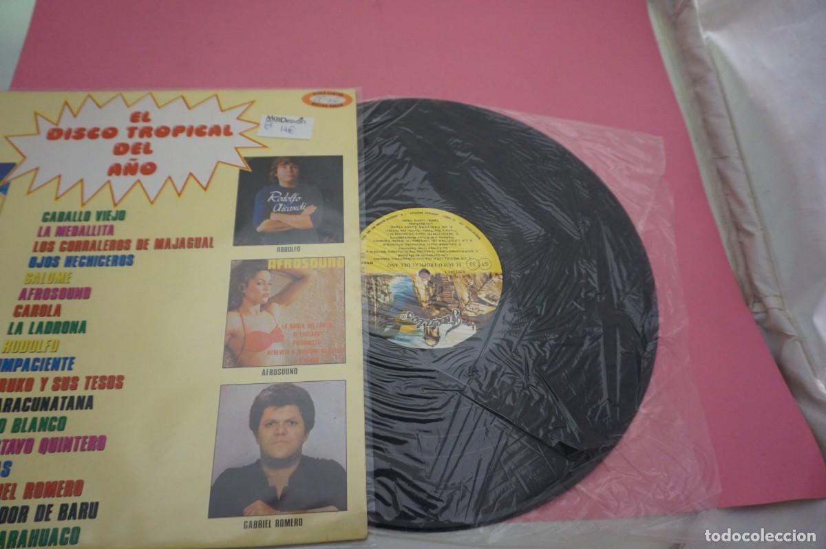 Discos de vinilo: LP - EL DISCO TROPICAL DEL A&Ntilde;O - DISCO COMO NUEVO - Foto 2