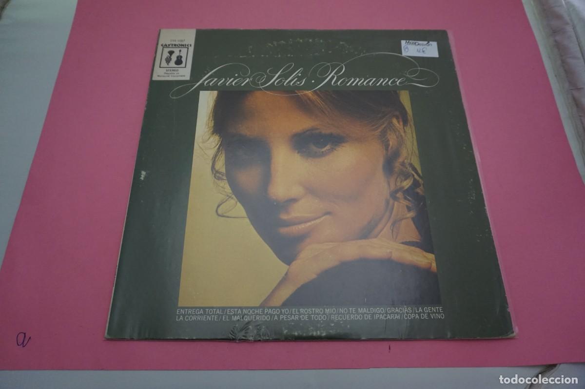 Discos de vinilo: LP - JAVIER SOLIS - ROMANCE - DISCO COMO NUEVO - Foto 1