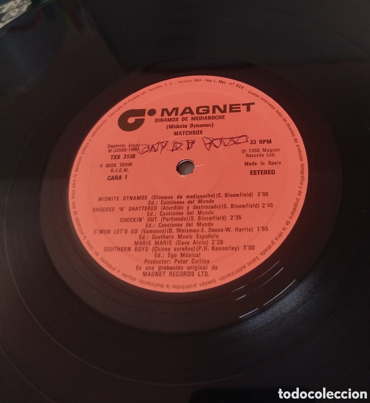 Discos de vinilo: Matchbox - Dinamos de Medianoche - Foto 4
