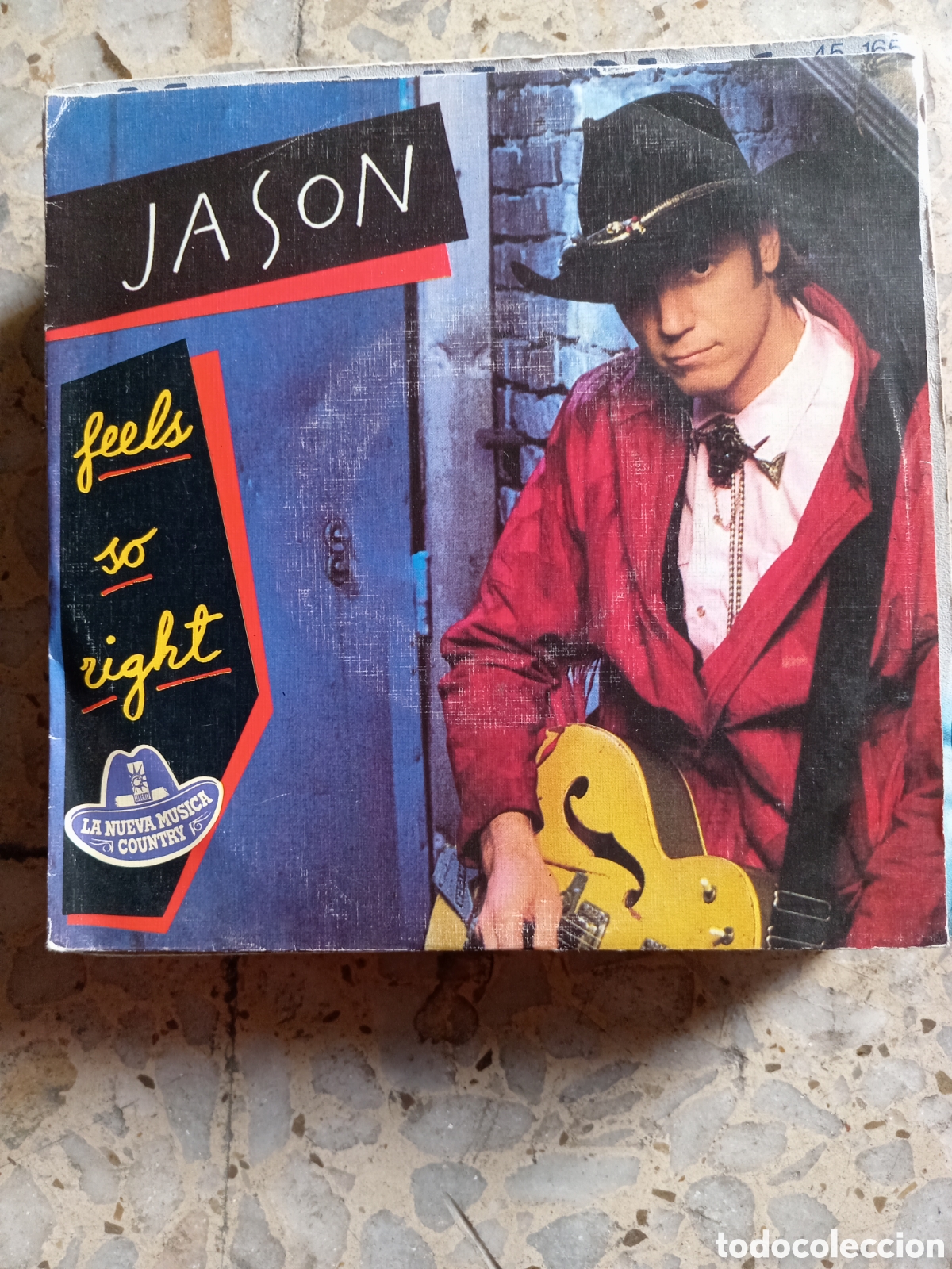 Discos de vinilo: SGL JASON FEELS SO RIGHT 1992 PROMO - Foto 1