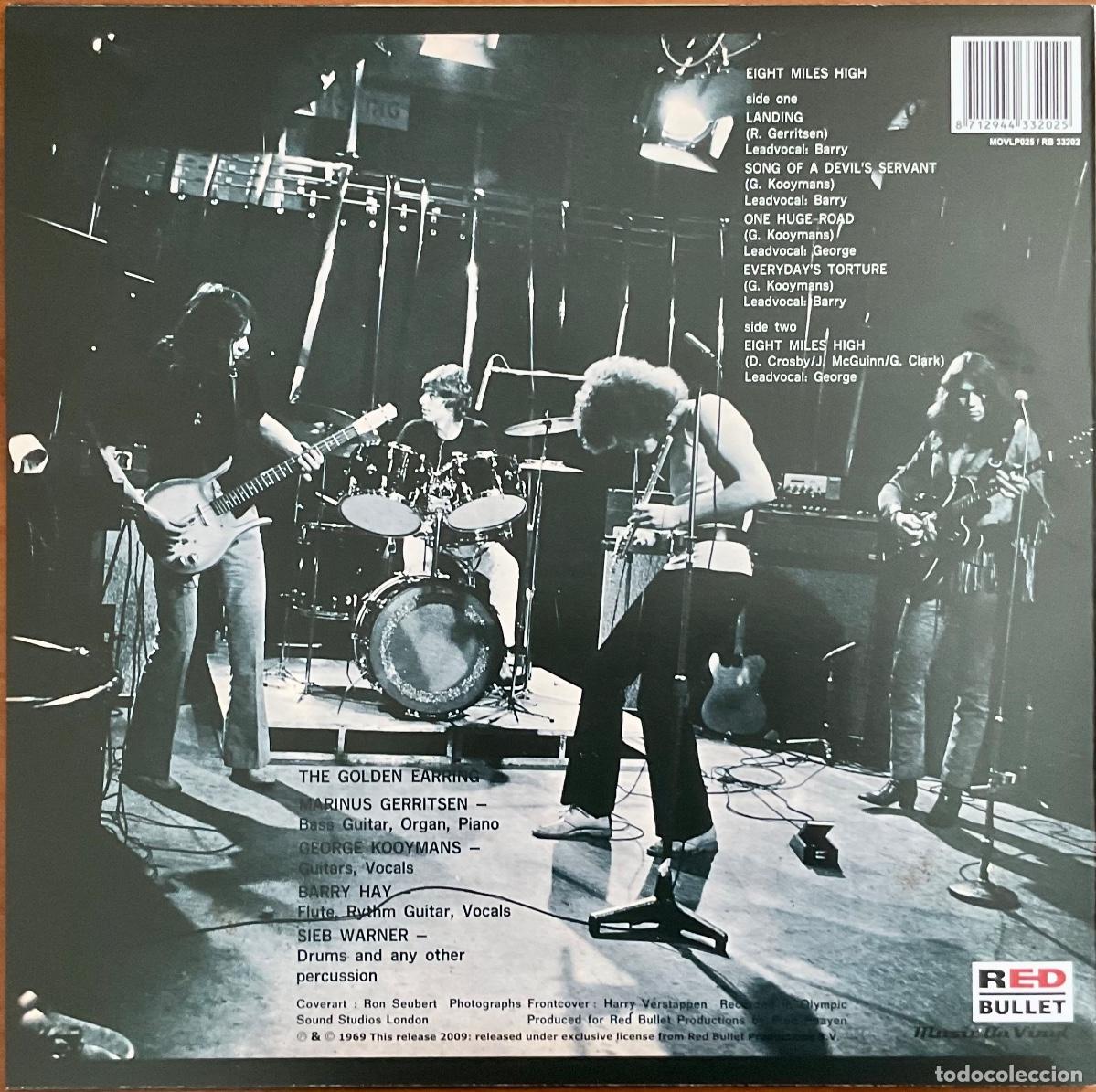 Discos de vinilo: GOLDEN EARRING, THE - EIGHT MILES HIGH - Foto 2