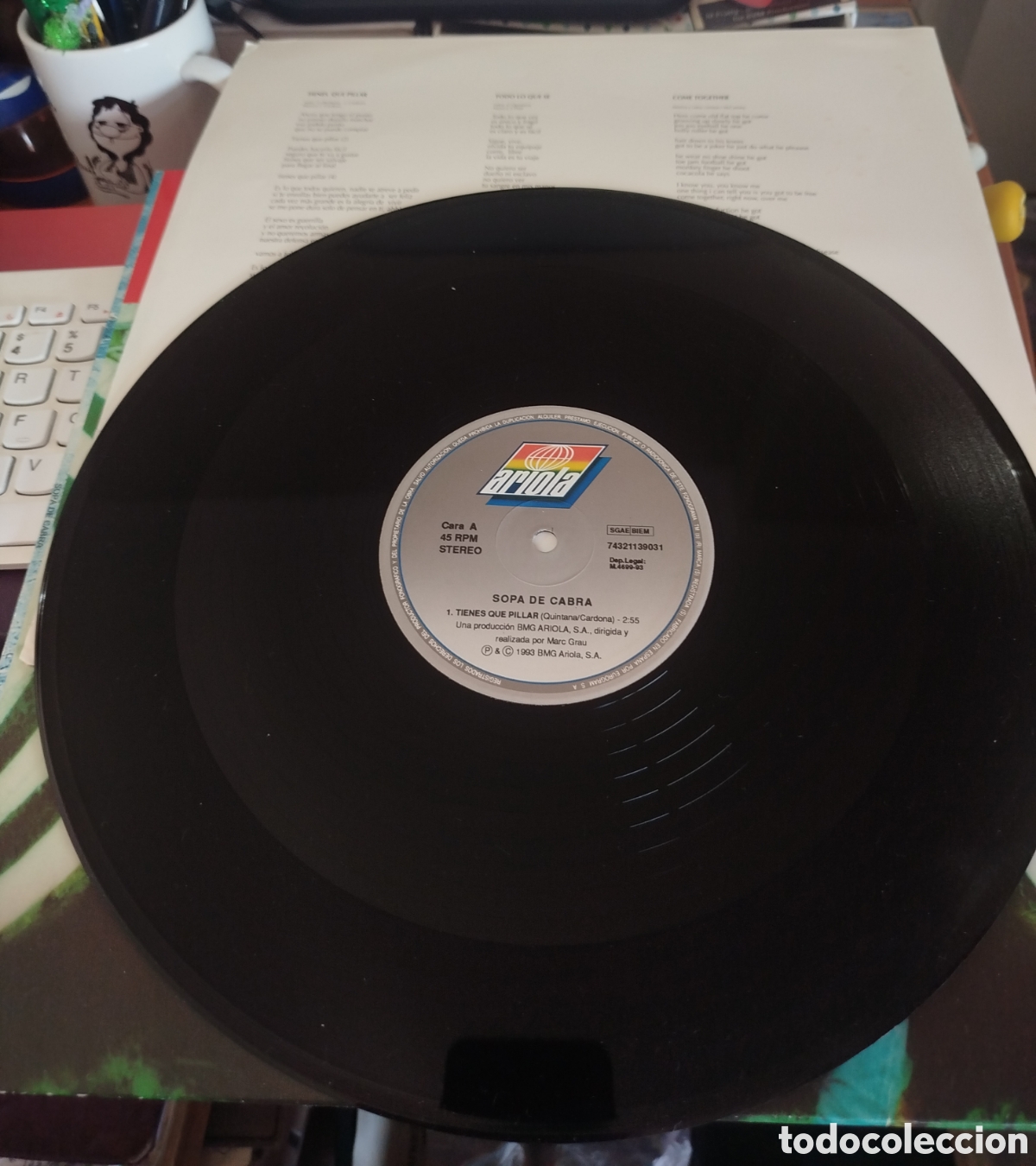 Discos de vinilo: Sopa de cabra - tienes que pillar - Foto 2