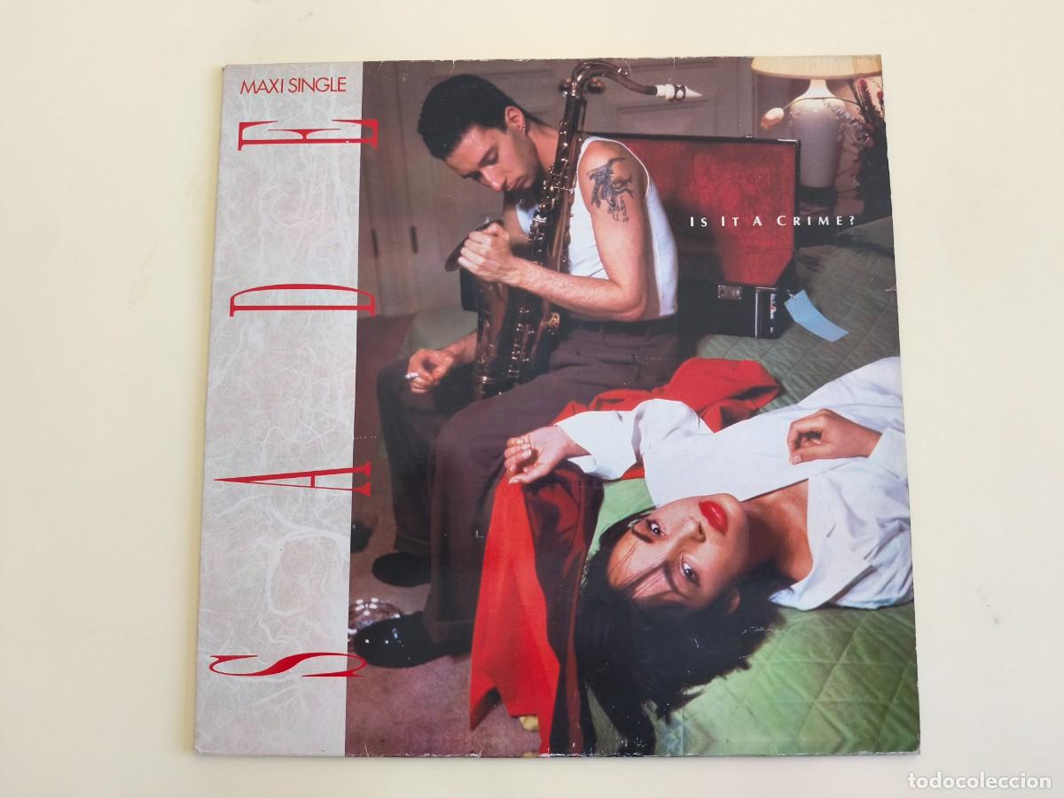 Discos de vinilo: Sade &ndash; Is It A Crime? - Foto 1