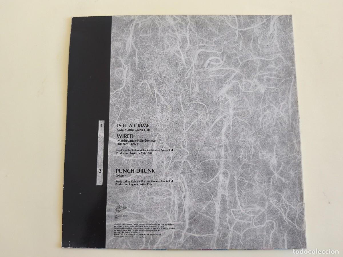 Discos de vinilo: Sade &ndash; Is It A Crime? - Foto 2