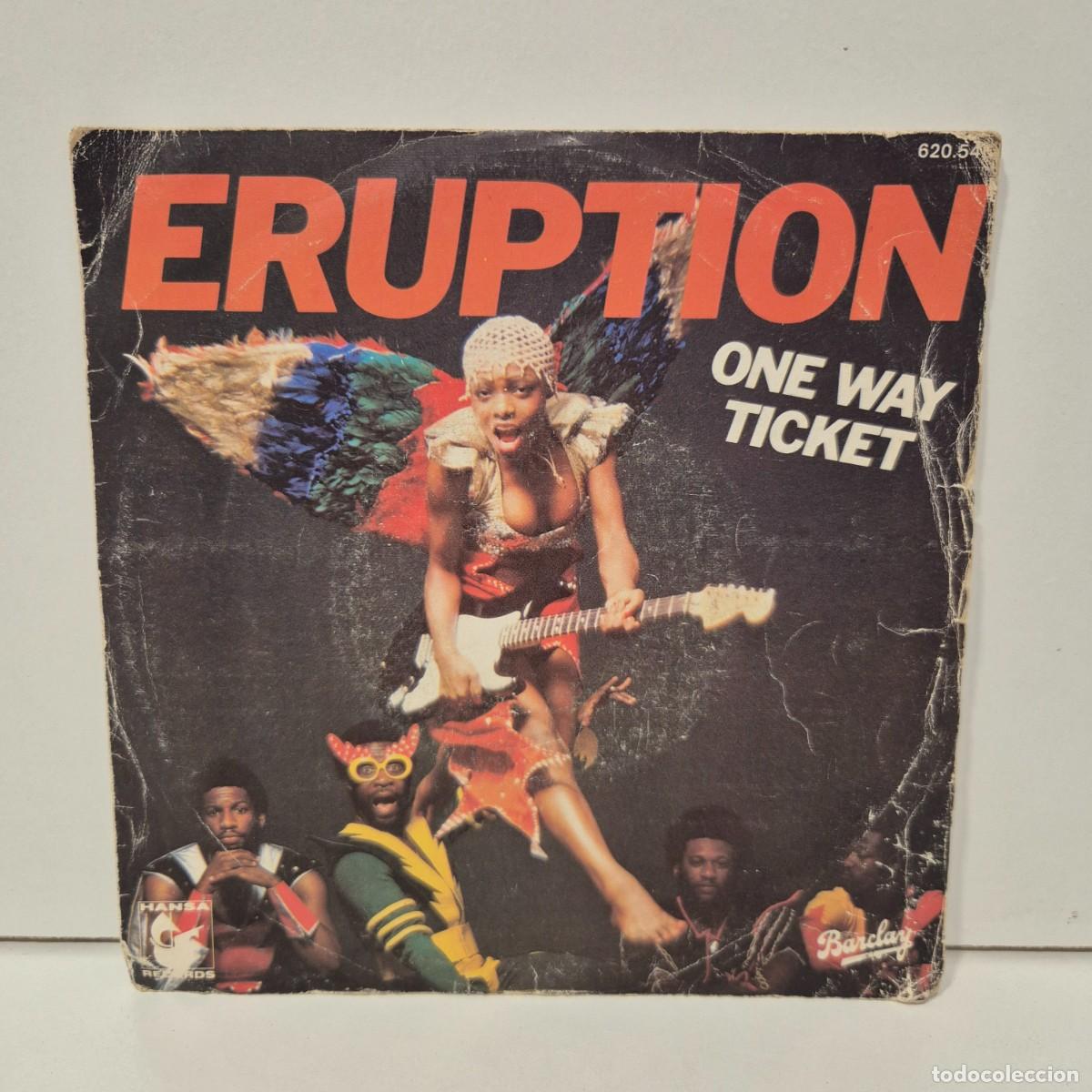 Discos de vinilo: Eruption - One Way ticket - 620.546 - Single Vinilo Rock - Foto 1