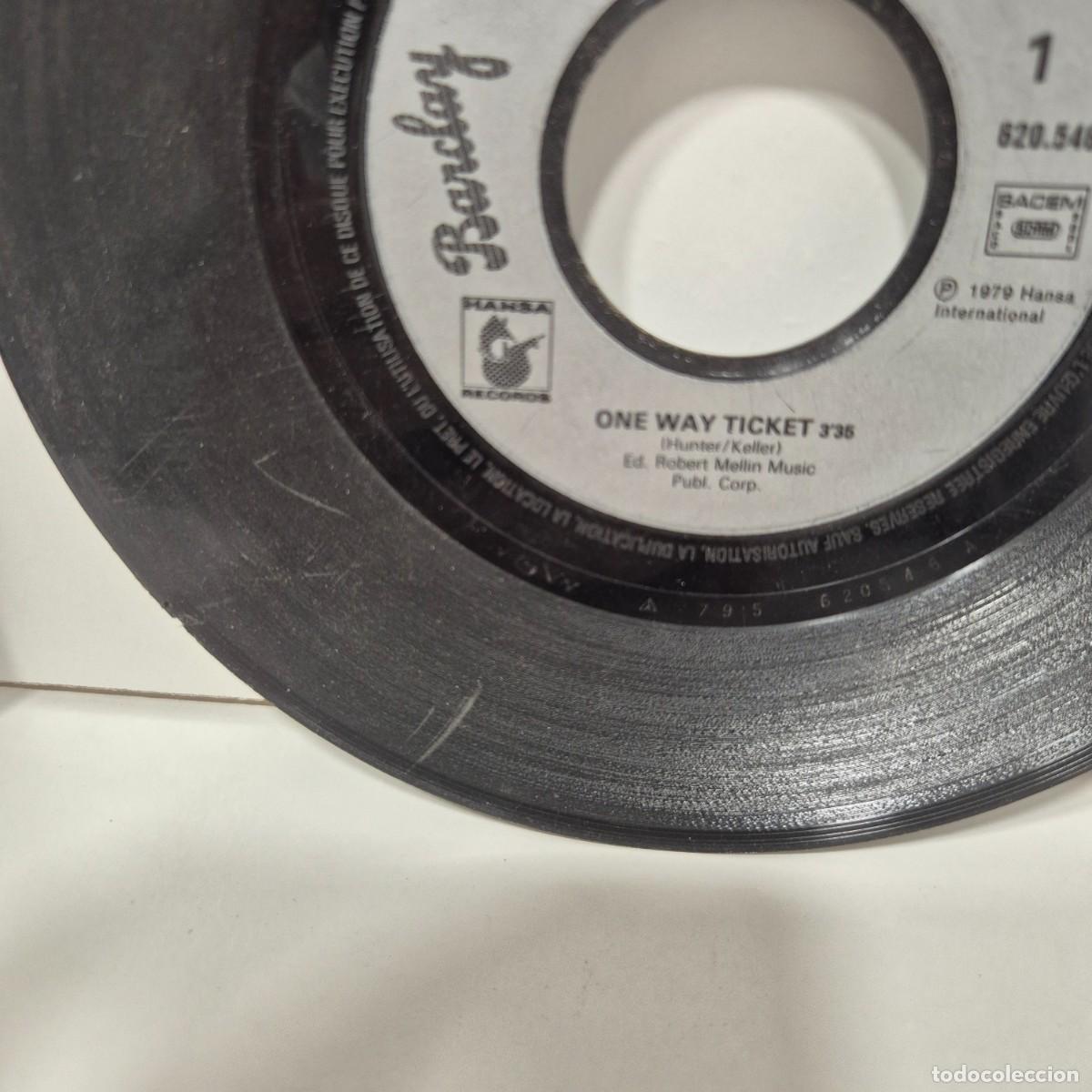 Discos de vinilo: Eruption - One Way ticket - 620.546 - Single Vinilo Rock - Foto 5