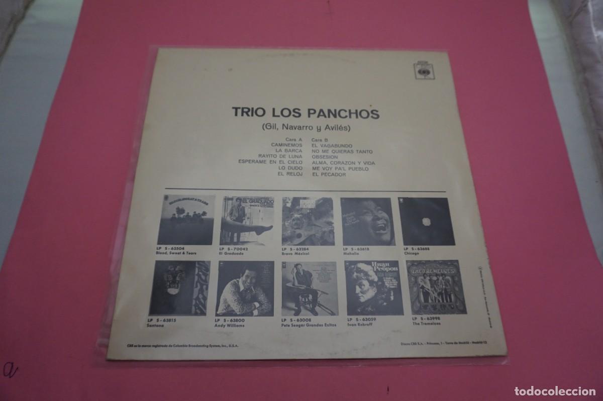 Discos de vinilo: LP - TRIO LOS PANCHOS - DISCO COMO NUEVO - Foto 3