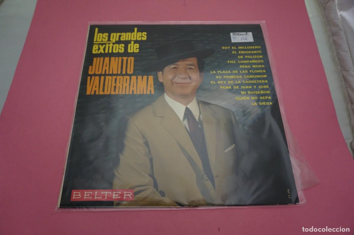 Discos de vinilo: LP - LOS GRANDES EXITOS DE JUANITO VALDERRAMA - DISCO COMO NUEVO - Foto 1