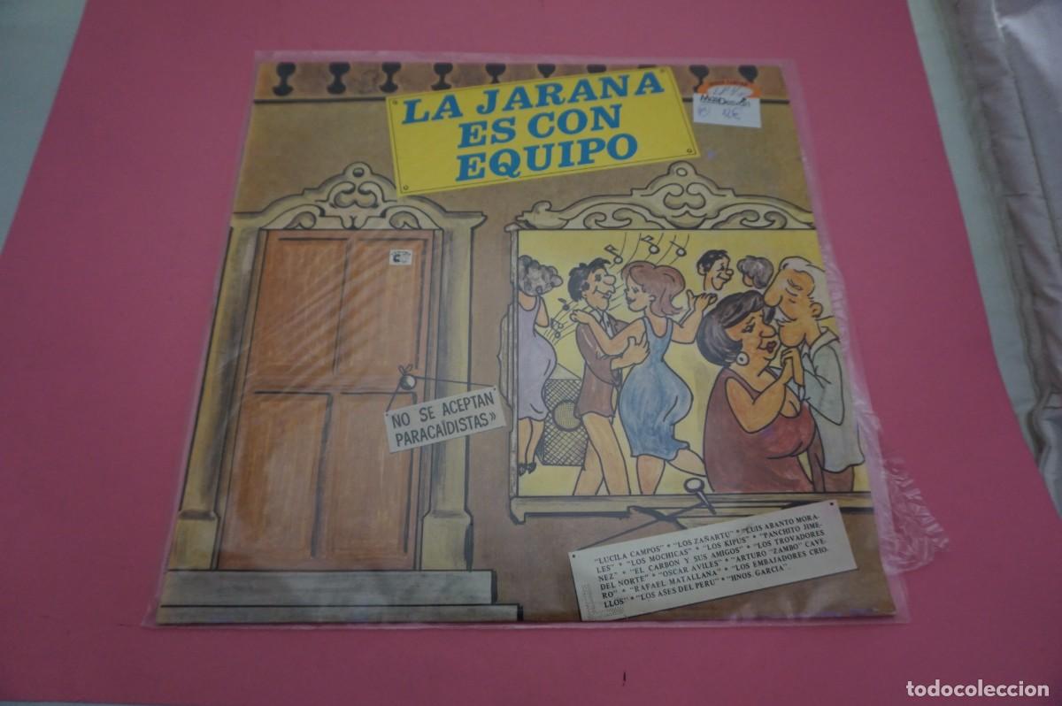 Discos de vinilo: LP - LA JARANA ES CON EQUIPO - DISCO COMO NUEVO - Foto 1