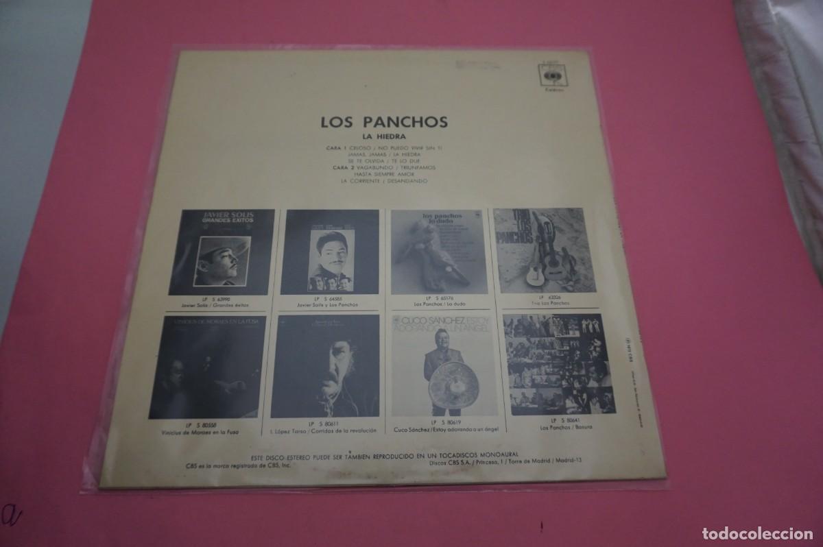 Discos de vinilo: LP - LOS PANCHOS - LA HIEDRA - DISCO COMO NUEVO - Foto 3