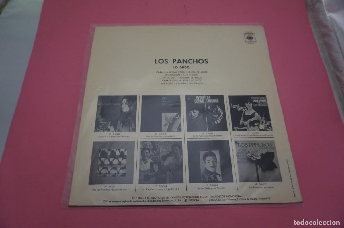 Discos de vinilo: LP - LOS PANCHOS - LO DUDO - DISCO COMO NUEVO - Foto 3