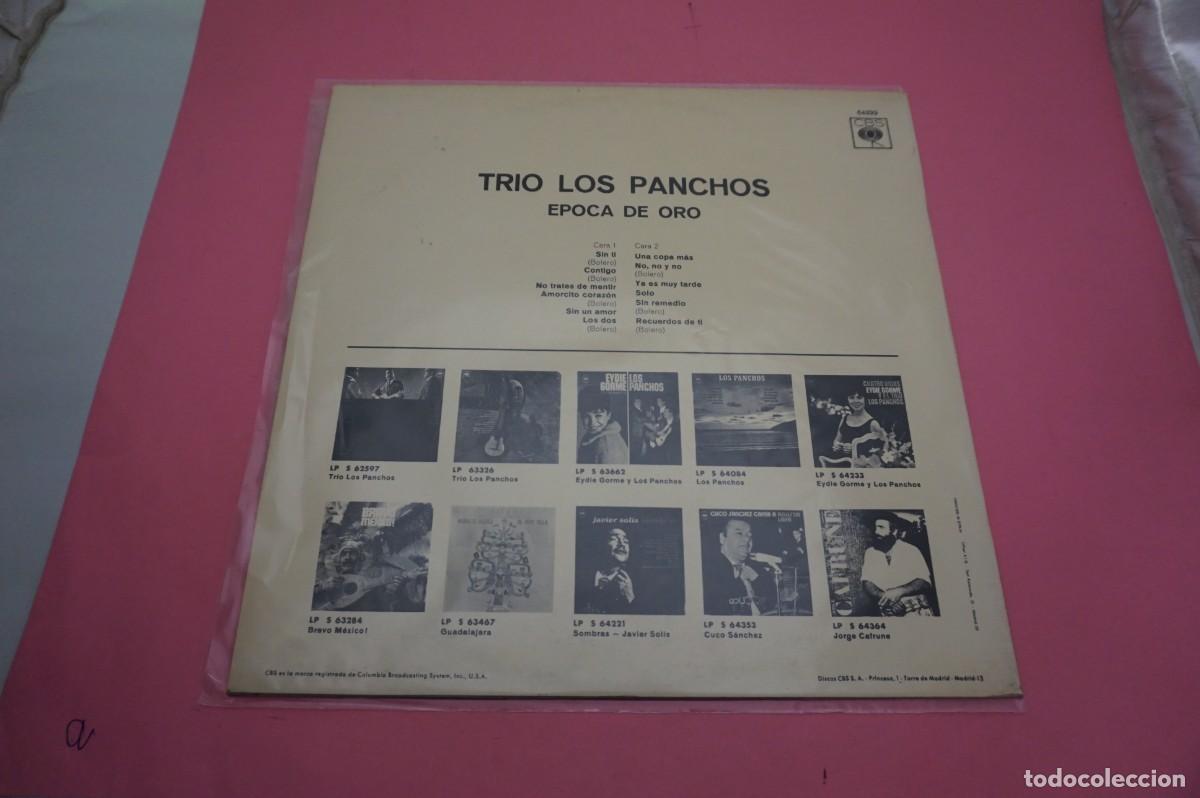 Discos de vinilo: LP - TRIO LOS PANCHOS - EPOCA DE ORO - DISCO COMO NUEVO - Foto 3