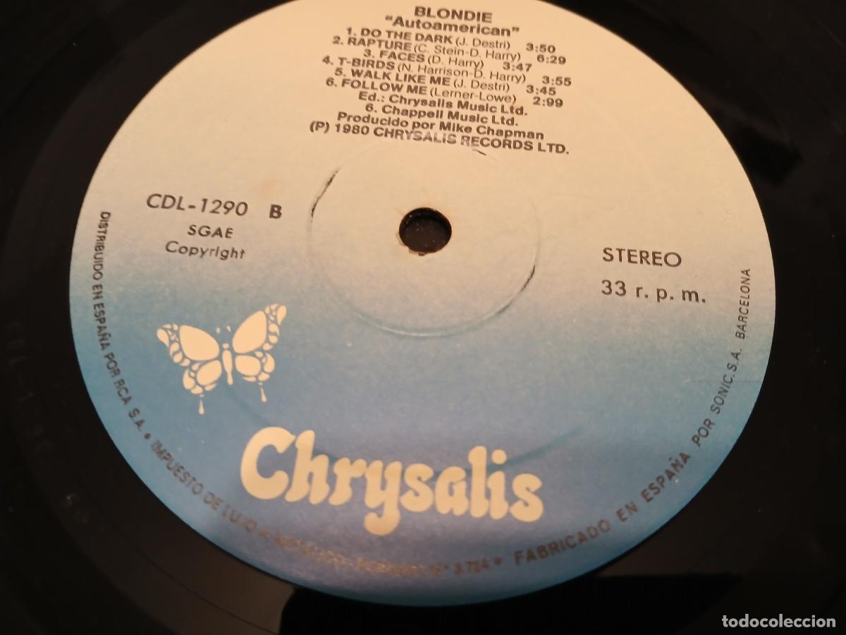 Discos de vinilo: Blondie &ndash; Autoamerican- LP disco vinilo - Foto 3
