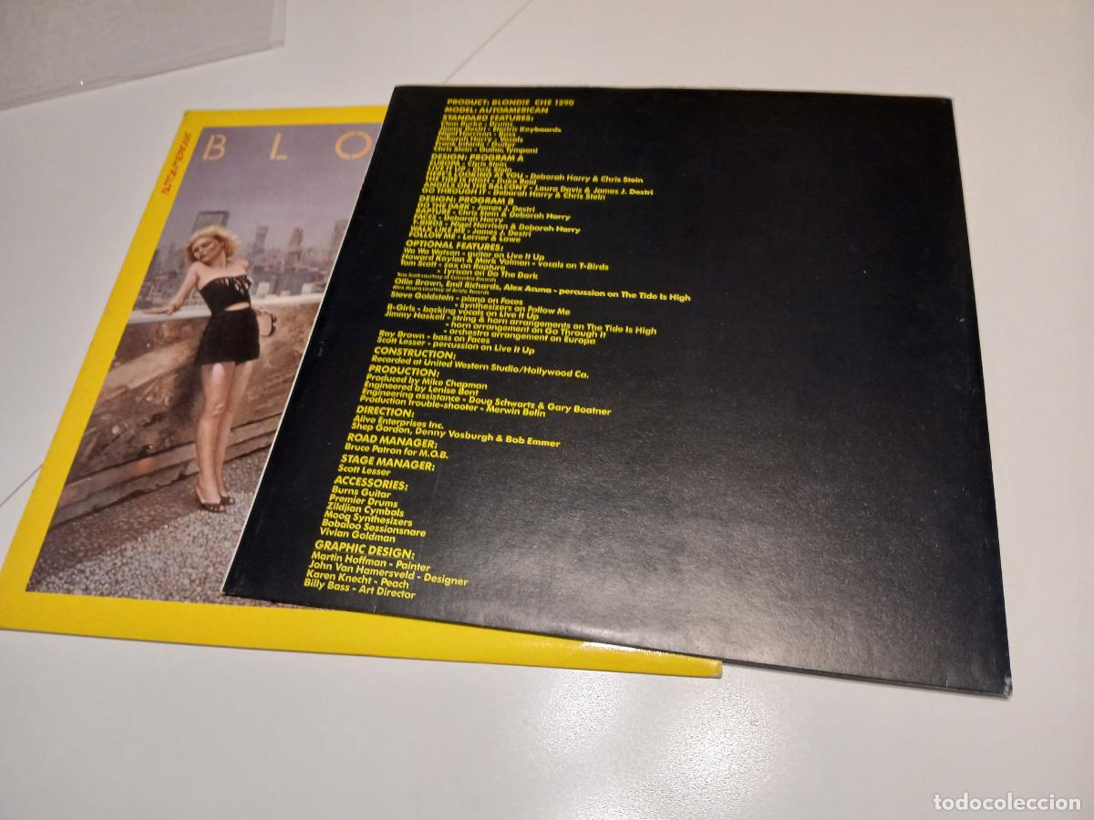 Discos de vinilo: Blondie &ndash; Autoamerican- LP disco vinilo - Foto 5