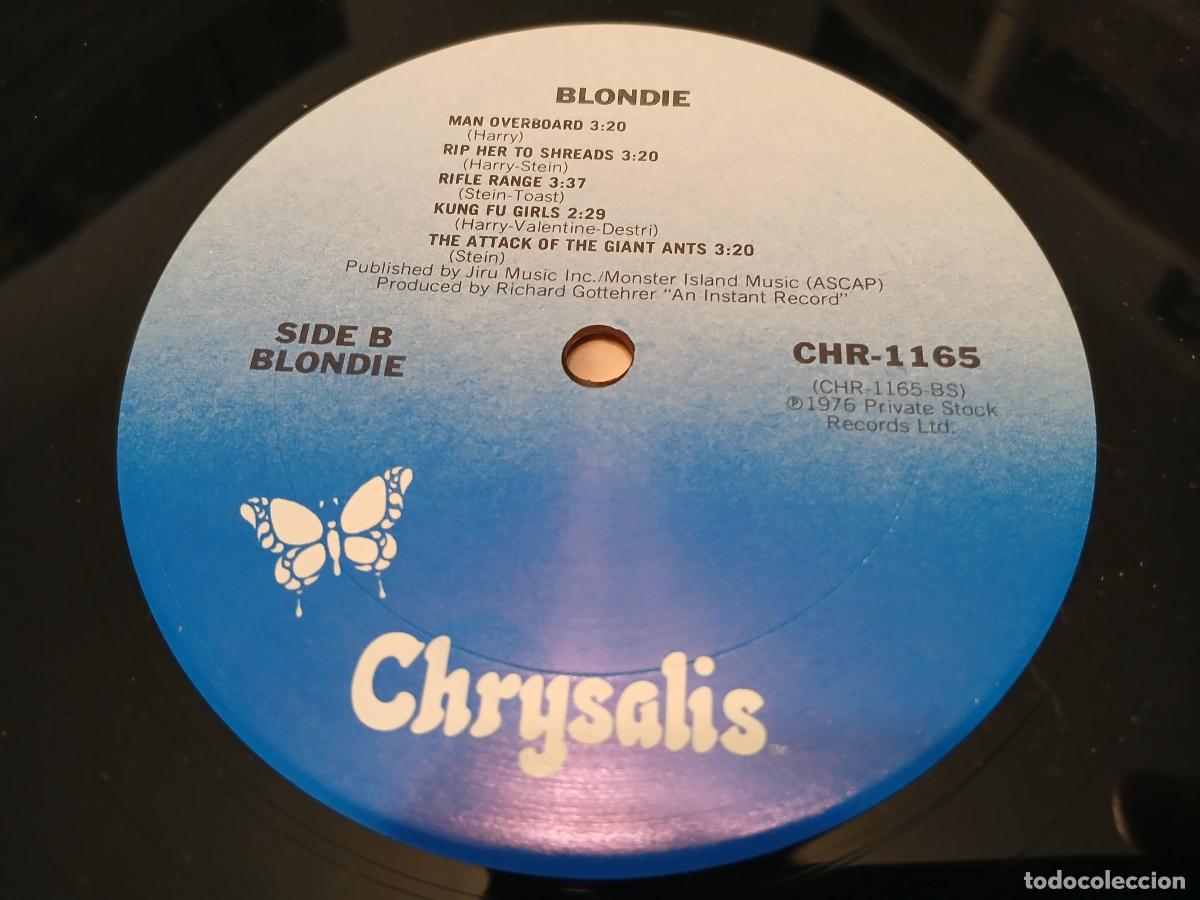 Discos de vinilo: Blondie -Blondie- (1977) LP disco vinilo - Foto 2