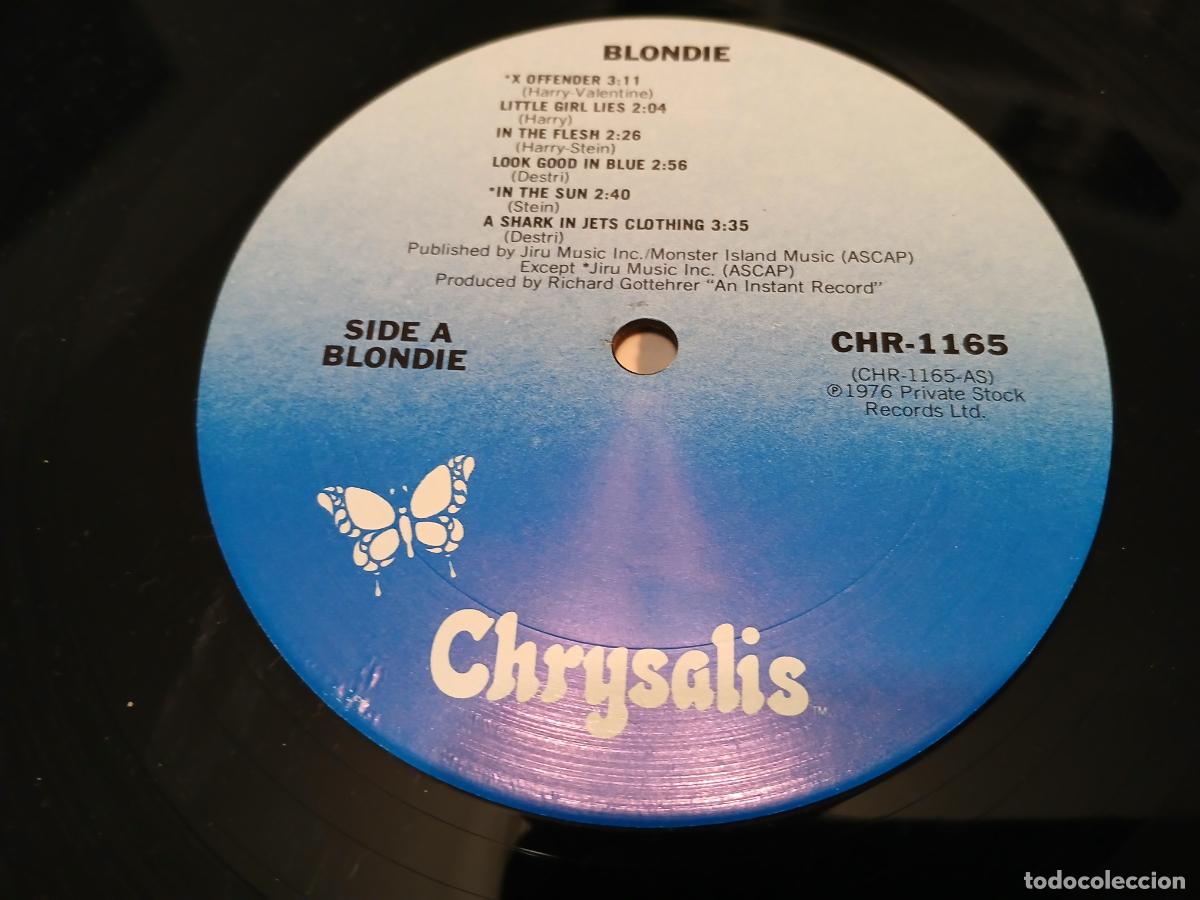 Discos de vinilo: Blondie -Blondie- (1977) LP disco vinilo - Foto 3