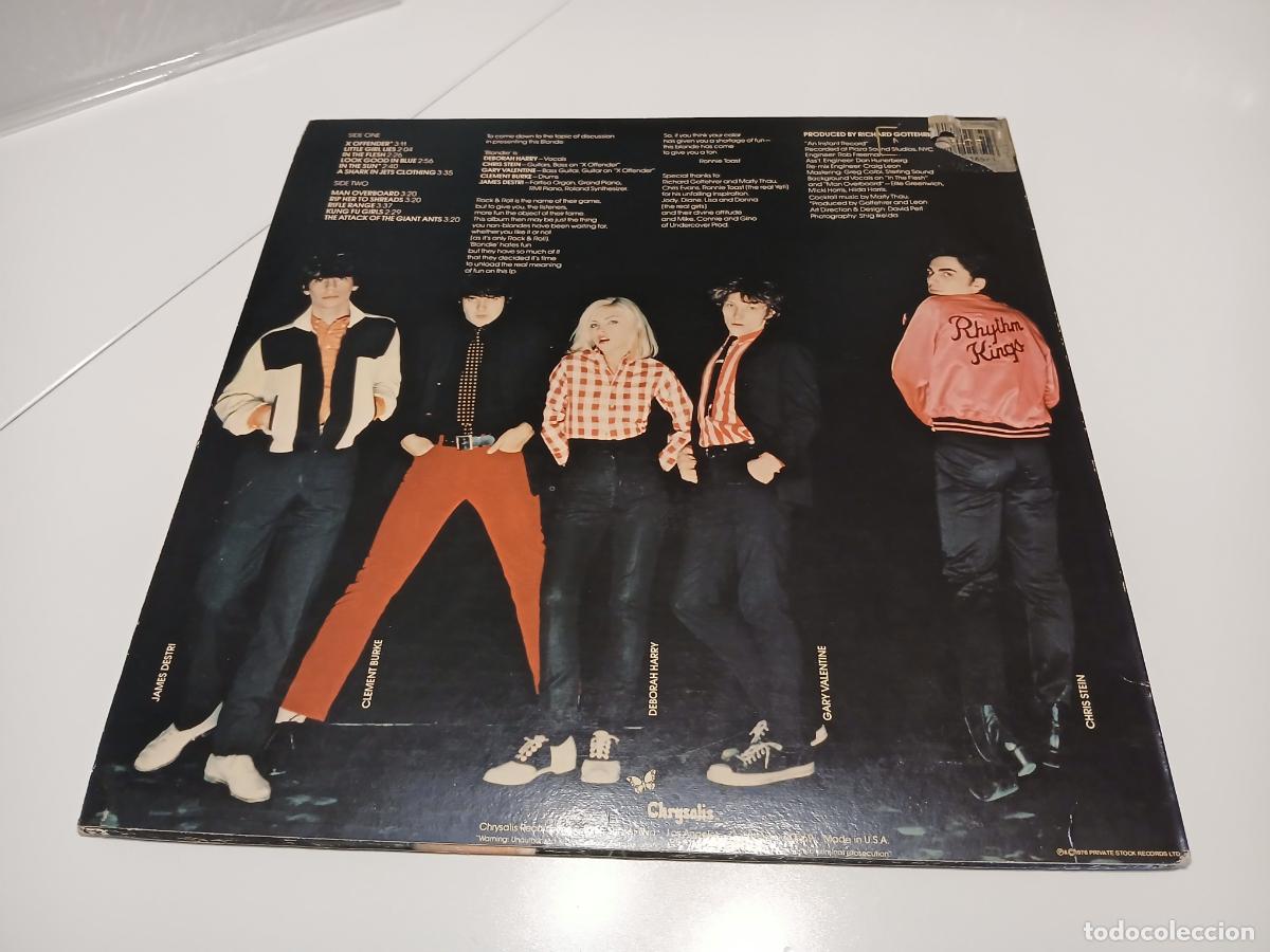 Discos de vinilo: Blondie -Blondie- (1977) LP disco vinilo - Foto 7