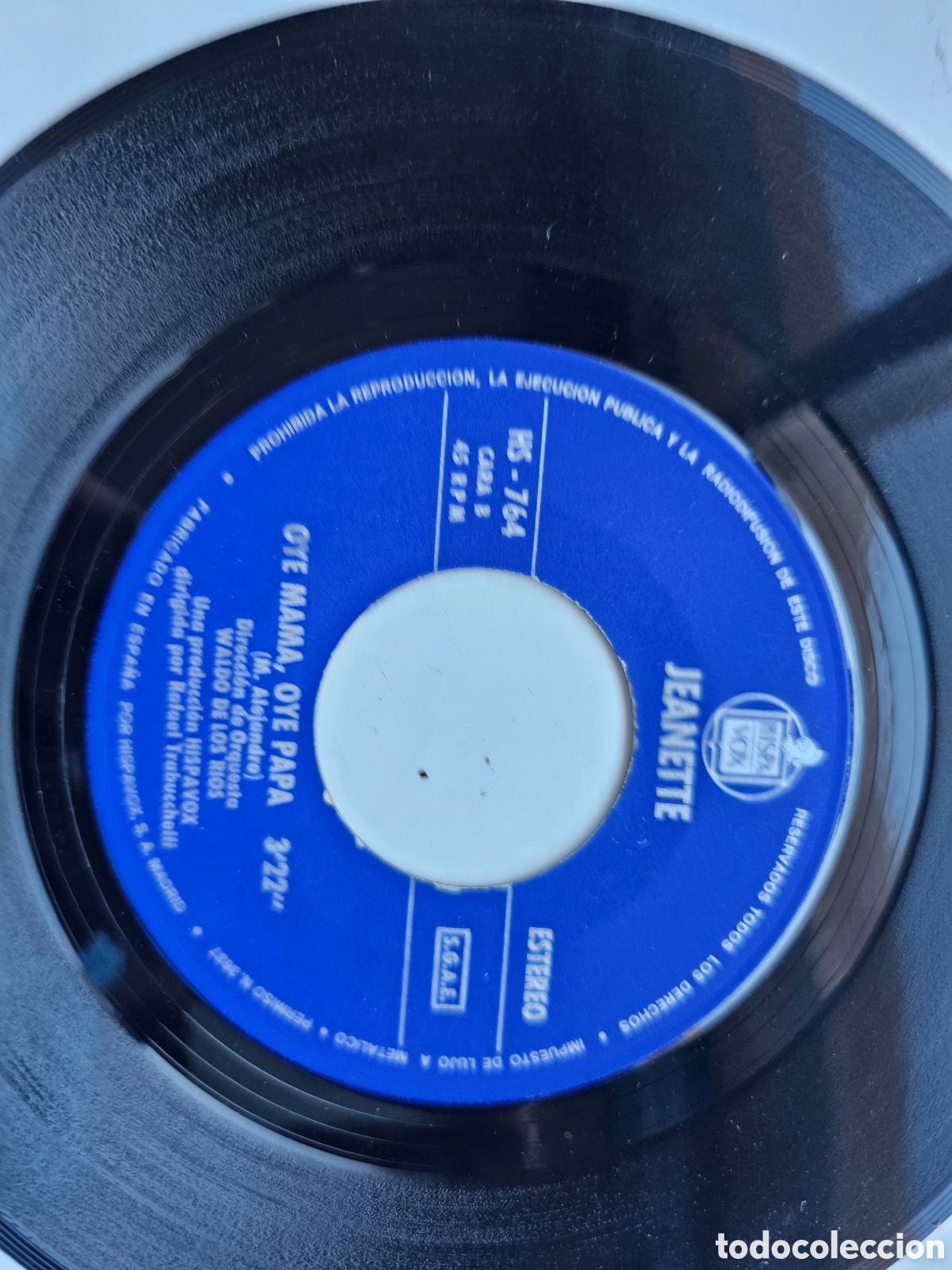 Discos de vinilo: Disco de vinilo de Jeanete Soy Rebelde 1971 - Foto 2