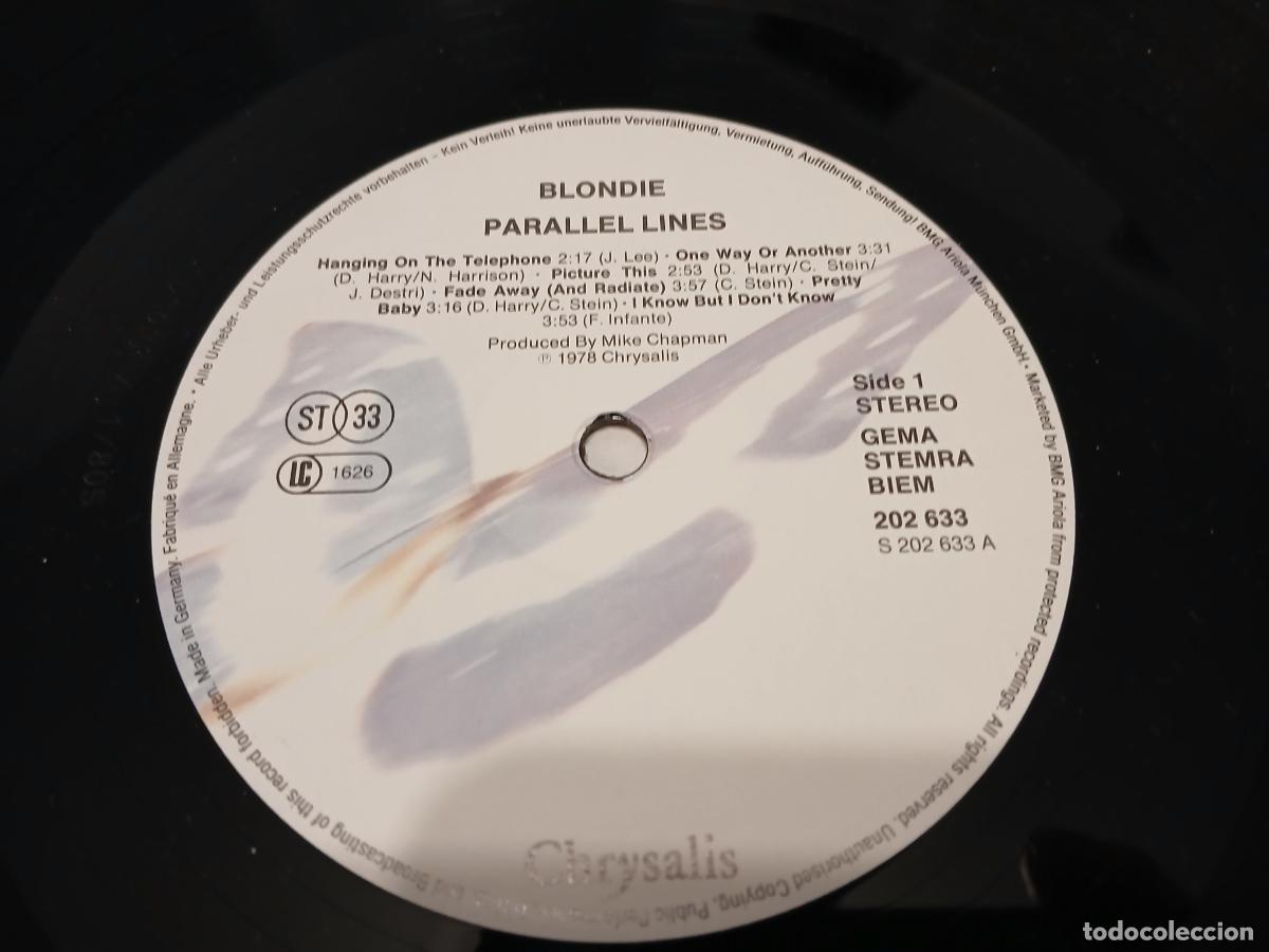 Discos de vinilo: Blondie &ndash; Parallel Lines- LP disco vinilo - Foto 2