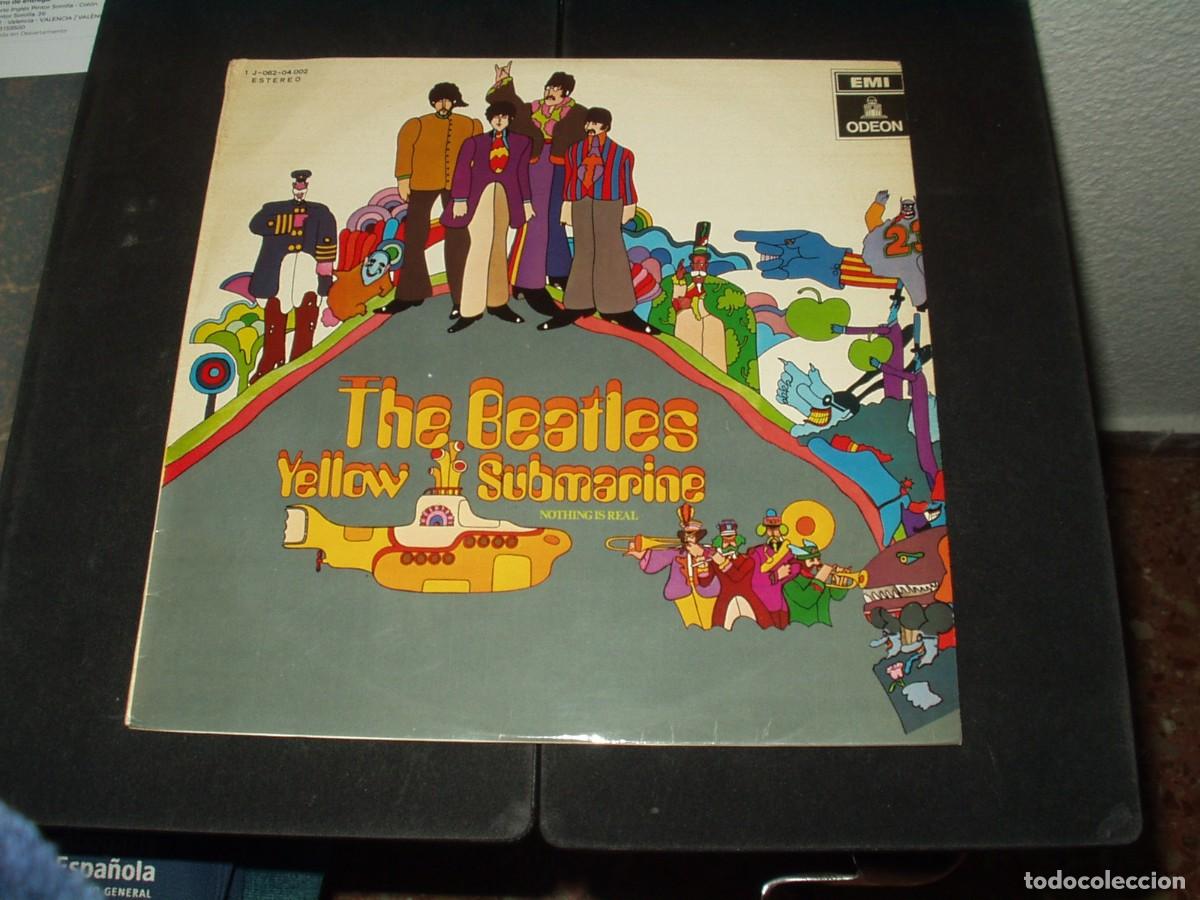 Discos de vinilo: BEATLES LP YELLOW SUBMARINE - Foto 1