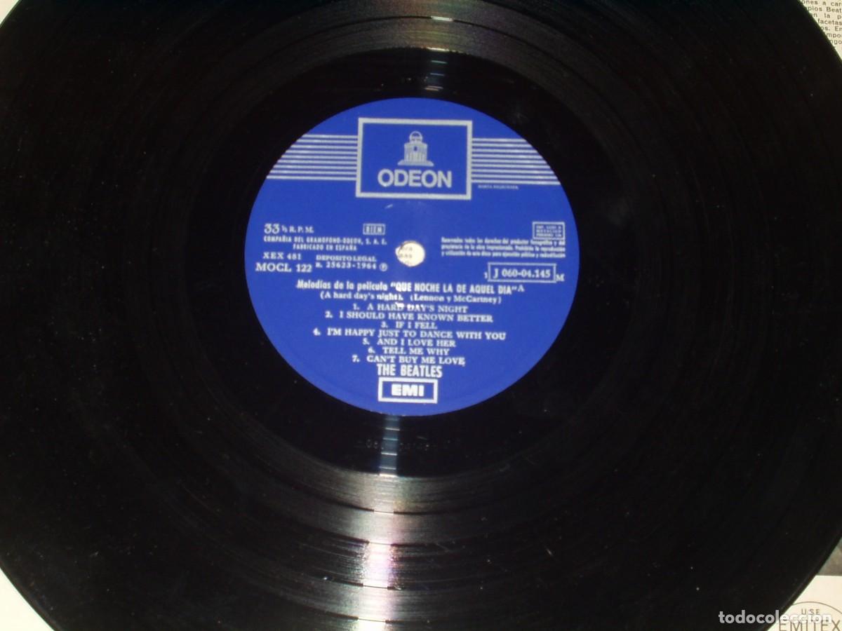 Discos de vinilo: BEATLES LP QUE NOCHE LA DE AQUEL DIA - Foto 3