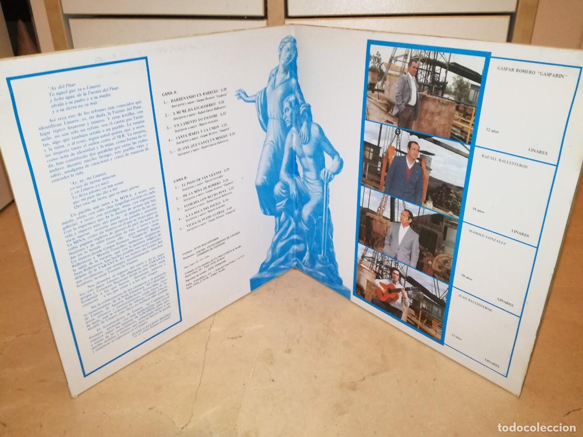 Discos de vinilo: TARANTAS DE LINARES-GATEFOLD-ORIGINAL 1986 - Foto 3