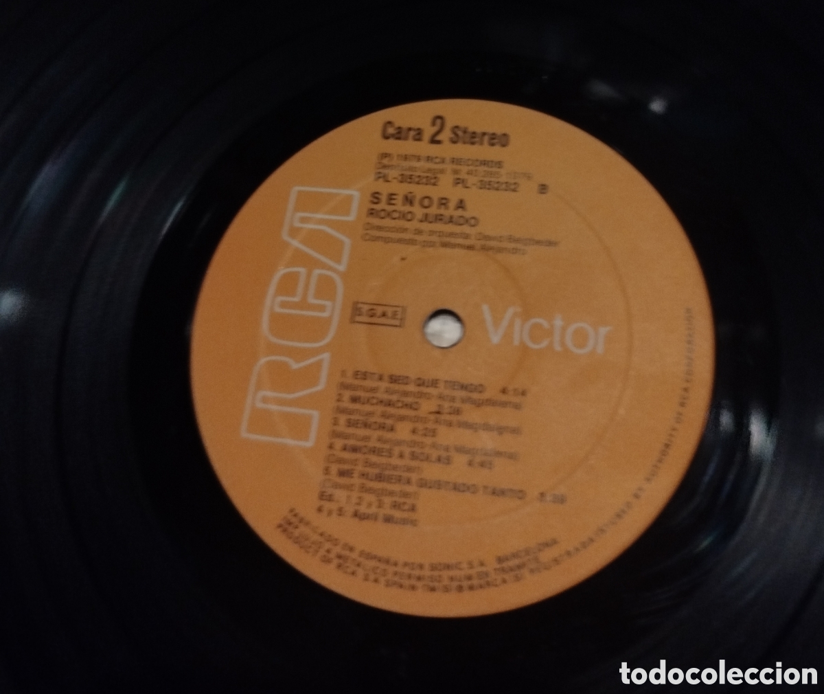 Discos de vinilo: Roc&iacute;o Jurado - Se&ntilde;ora - Foto 3