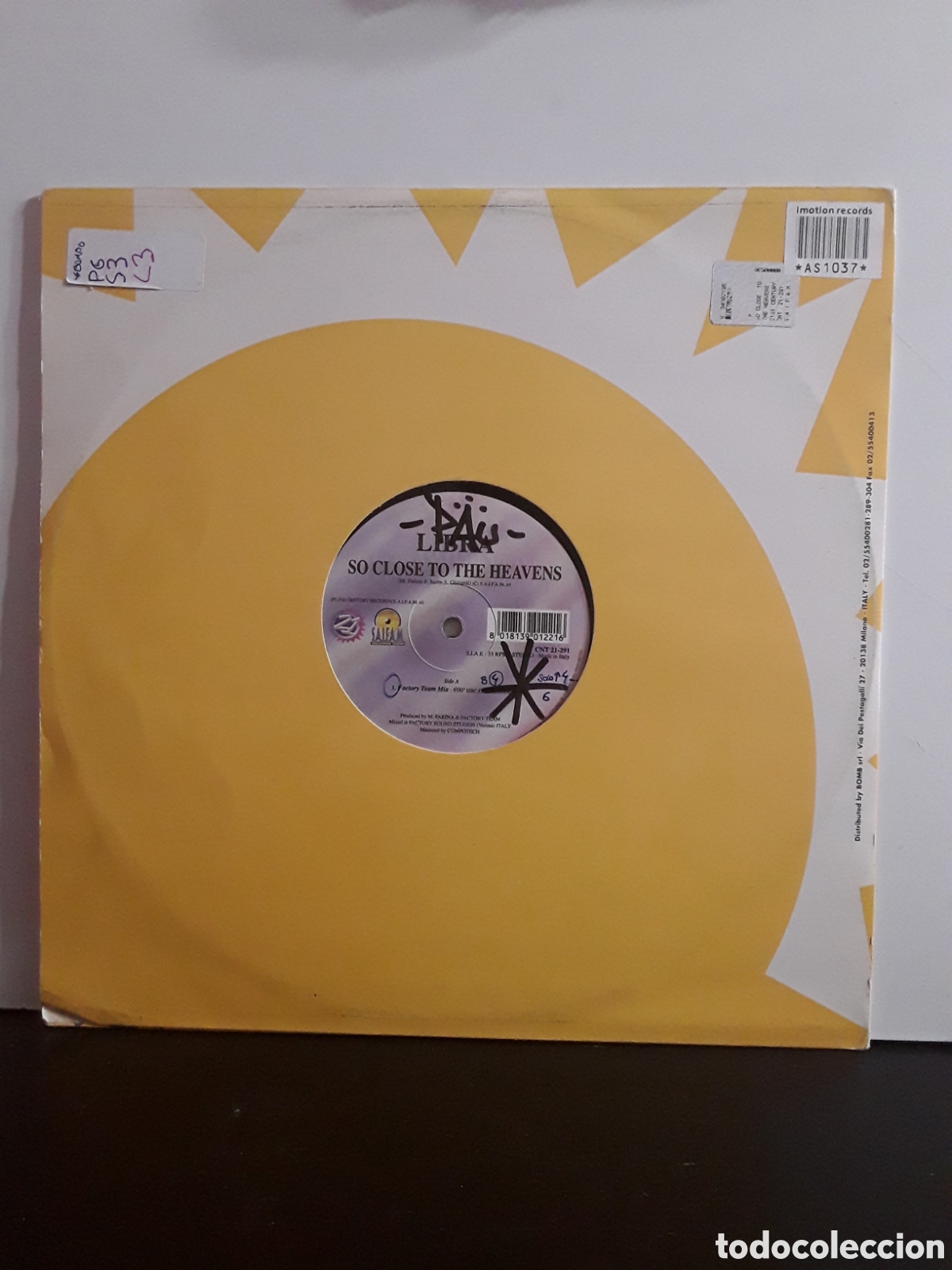 Discos de vinilo: Libra - So Close To The Heavens - Foto 2