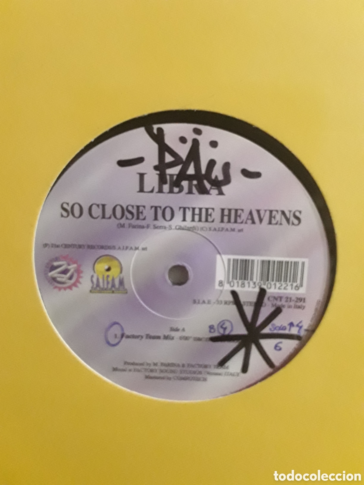Discos de vinilo: Libra - So Close To The Heavens - Foto 3