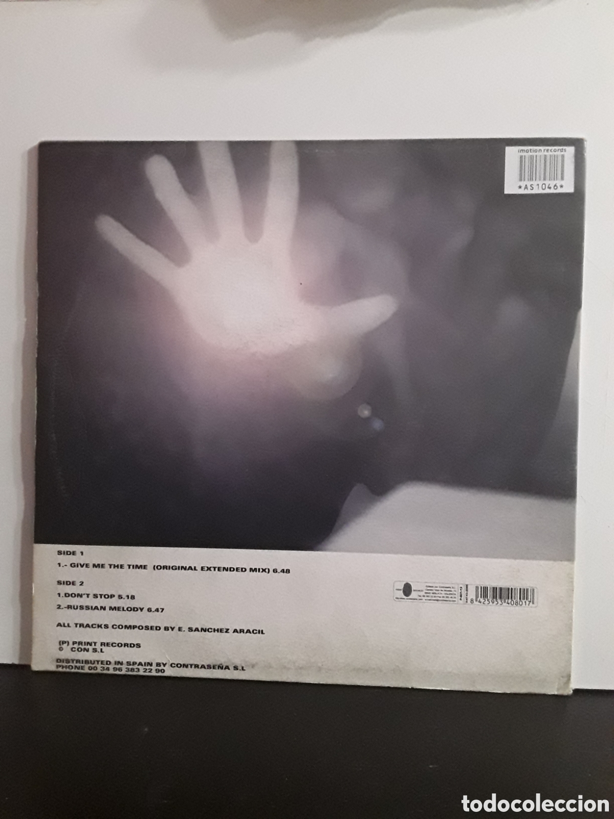 Discos de vinilo: DJ Made Feat. Idoya &lrm;&ndash; Give Me The Time - Foto 2